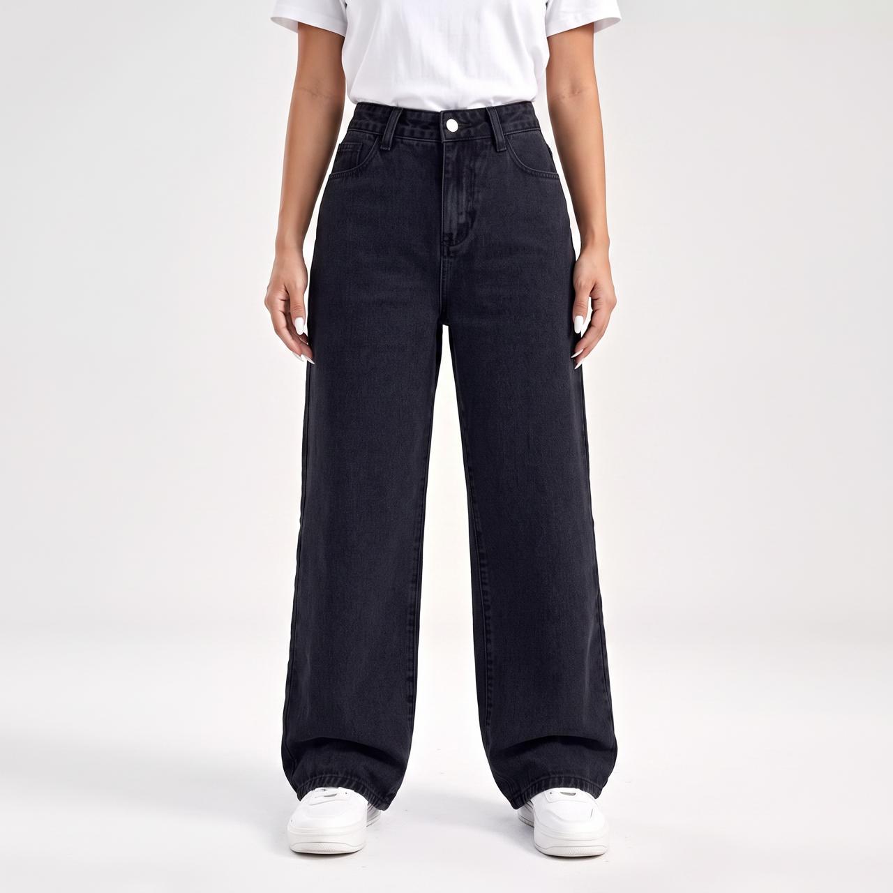 Women's High Waisted Wide Leg Jeans