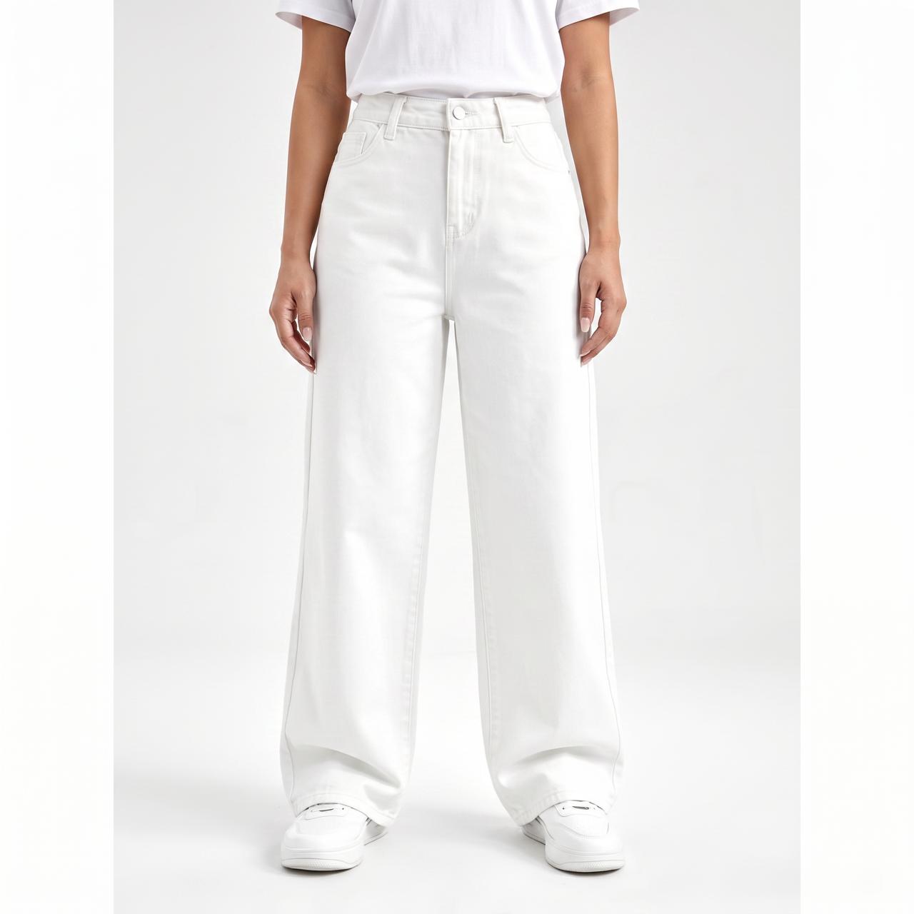 Women's High Waisted Wide Leg Jeans