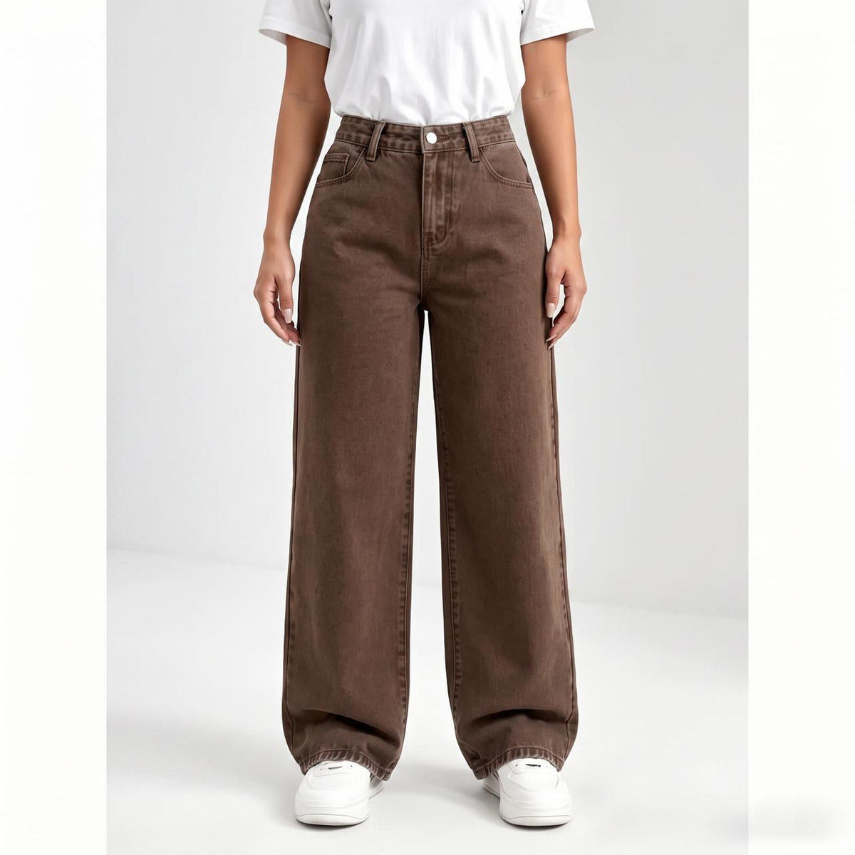 Women's High Waisted Wide Leg Jeans